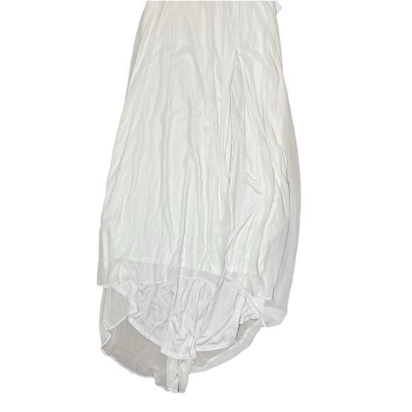 NWT Lulus Adorna White Off-the-Shoulder Maxi Dress Size M - Picture 7 of 11